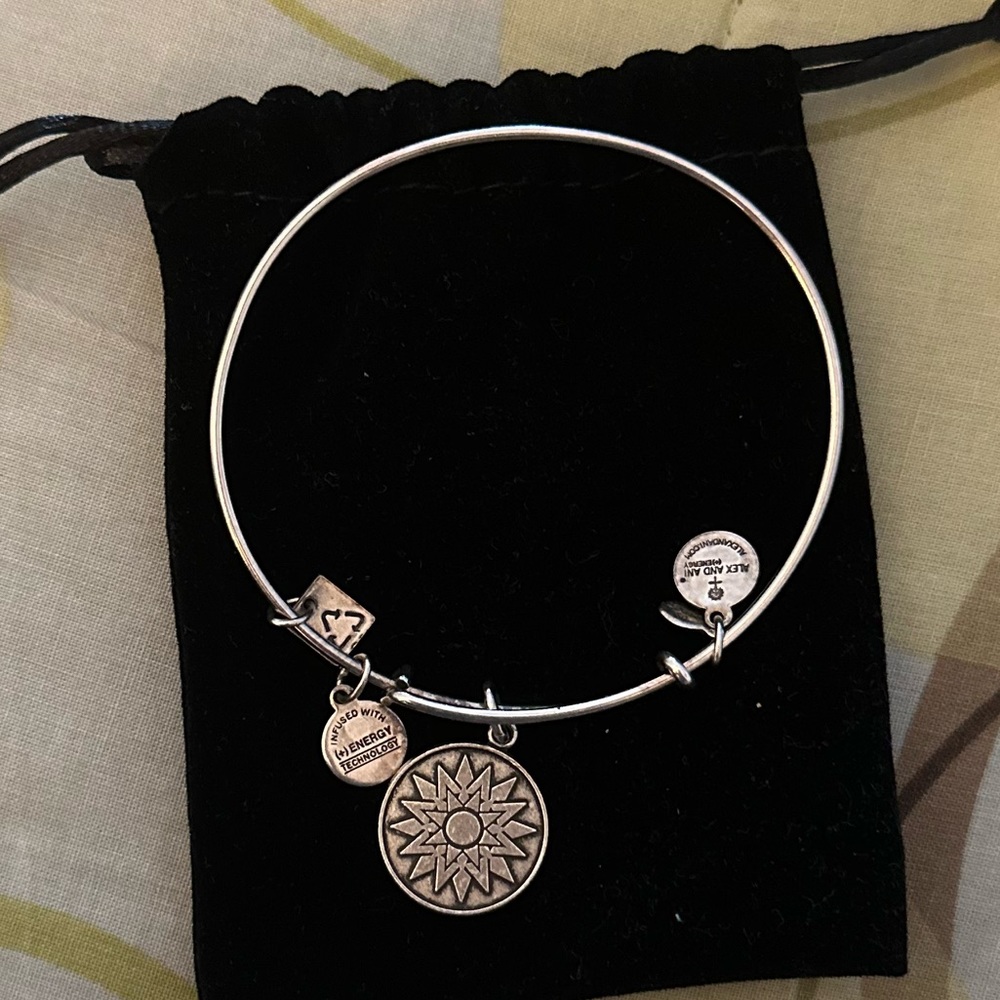 Silver Alex & Ani bracelet